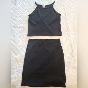 Sally Miller Couture girls semiformal dress, black, size large (12)